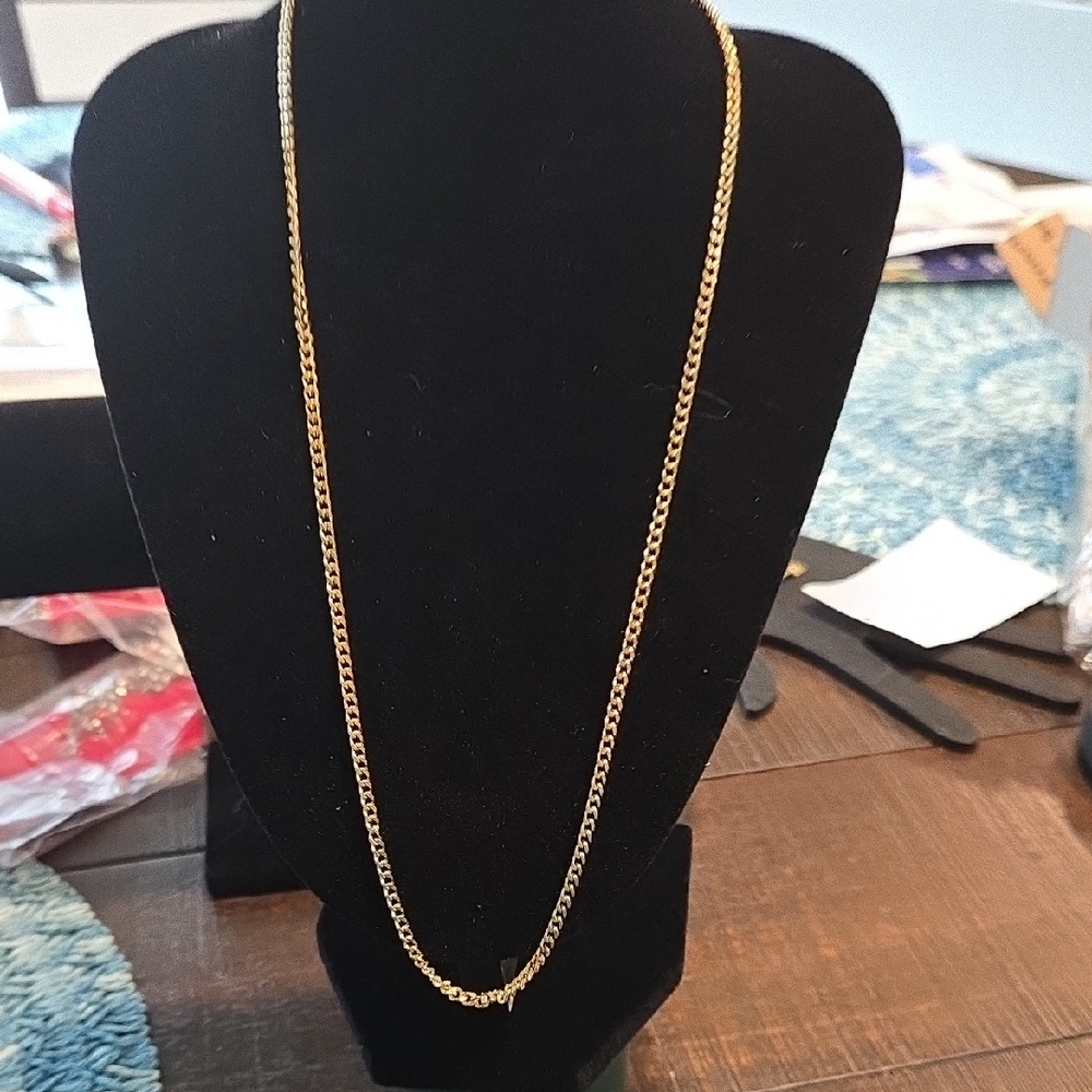20" Elegant Stainless Steel Chain Necklace